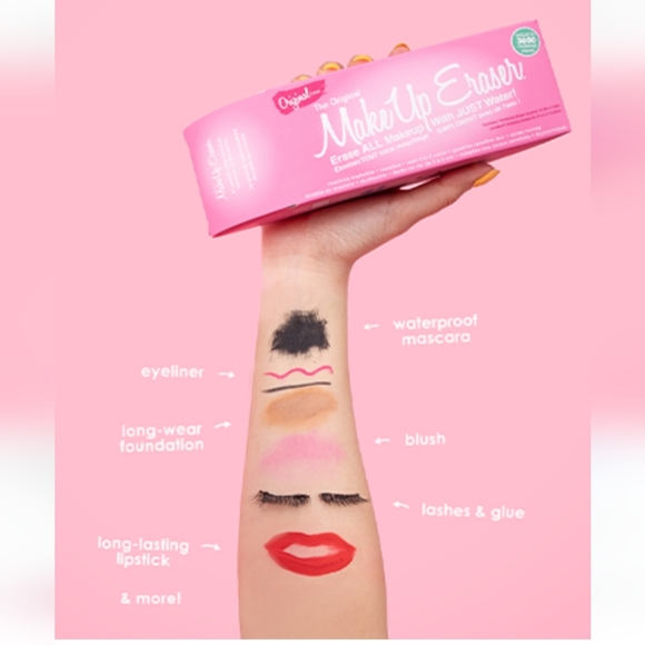 NEW The Original Makeup Eraser I Heart You 7 Day Set Makeup Eraser Gift Set - Picture 9 of 16